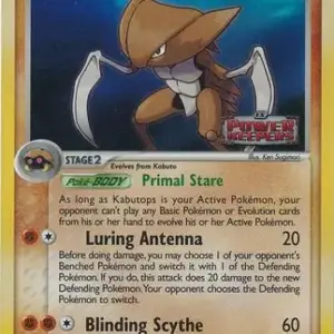 EX Power Keepers - 10/108 - Kabutops - Reverse Holo (Near Mint -)