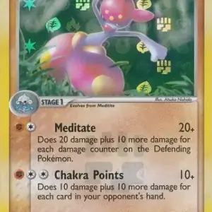 EX Hidden Legends - 10/101 - Medicham - Reverse Holo Rare