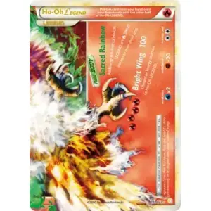 HeartGold & SoulSilver - 112/123 - Ho-Oh LEGEND (bottom) (Lightly Played)