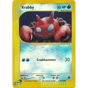 Expedition - 115/165 - Krabby - Reverse Holo