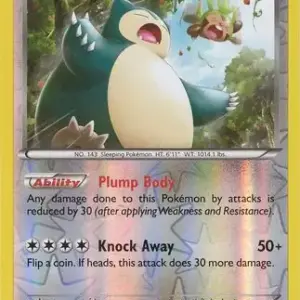 Breakthrough - 118/162 - Snorlax - Reverse Holo