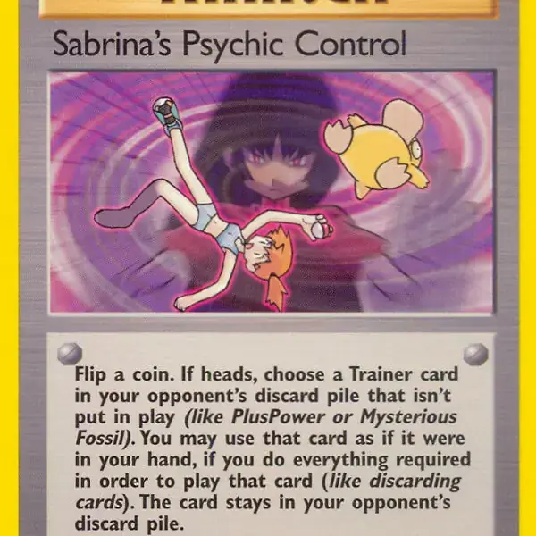 Gym Challenge - 121/132 - Sabrina's Psychic Control