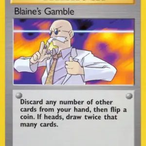 Gym Heroes - 121/132 - Blaine's Gamble