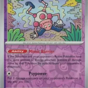 S&V151 - 122/165 - Mr. Mime - Reverse Holo