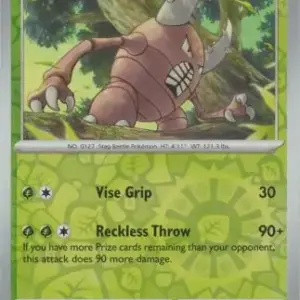 S&V151 - 127/165 - Pinsir - Reverse Holo