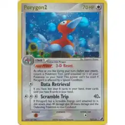 EX Unseen Forces - 12/115 - Porygon2 - Reverse Holo (Moderately Played)