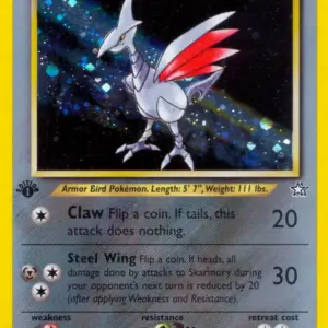 Neo Genesis - 013/111 - Skarmory - 1st Edition - Holo (Moderately Played)