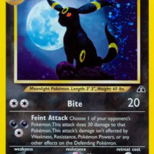 Neo Discovery - 13/75 - Umbreon - Holo (Heavily Played)