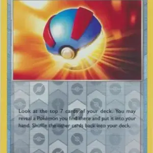 Crown Zenith - 132/159 - Great Ball - Reverse Holo