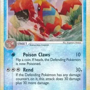 EX Dragon - 13/97 - Crawdaunt - Reverse Holo (Lightly Played)