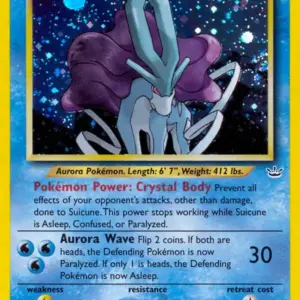 Neo Revelation - 14/64 - Suicune - Holo (Near Mint -)
