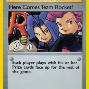 Team Rocket - 15/82 - Here Comes Team Rocket - Holo (Moderately Played)