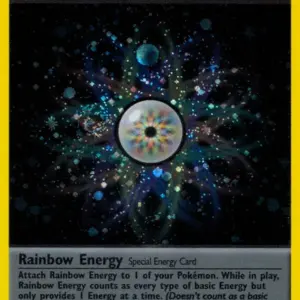 Team Rocket - 17/82 - Rainbow Energy - 1st Edition - Holo