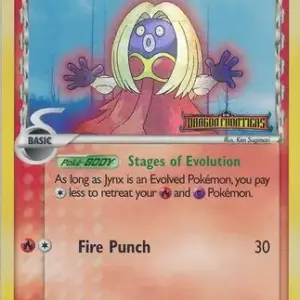 EX: Dragon Frontiers - 017/101 - Jynx - Reverse Holo (Moderately Played)