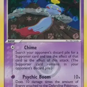 EX Hidden Legends - 17/101 - Chimecho - Reverse Holo Rare