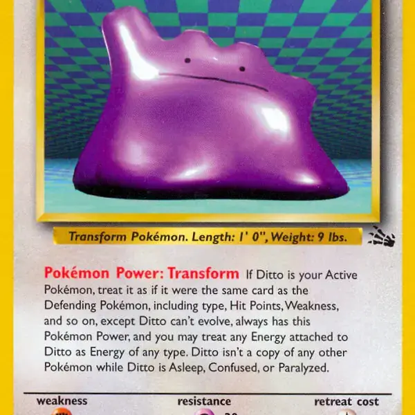 Fossil - 18/62 - Ditto - Rare