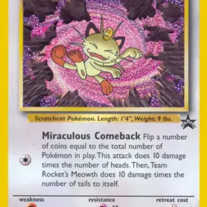 Black Star Promo - WP18 - Team Rocket's Meowth