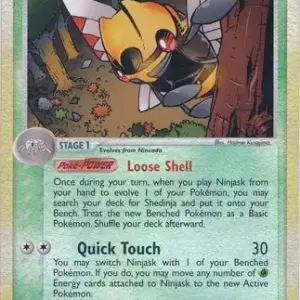 EX Dragon - 18/97 - Ninjask - Reverse Holo (Lightly Played)