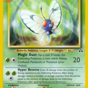 Neo Discovery - 19/75 - Butterfree - Rare (Lightly Played)
