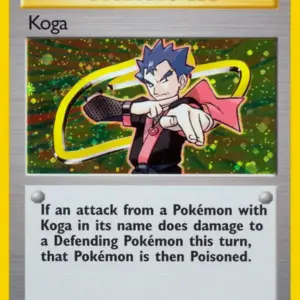 Gym Challenge - 019/132 - Koga - Holo (Near Mint -)