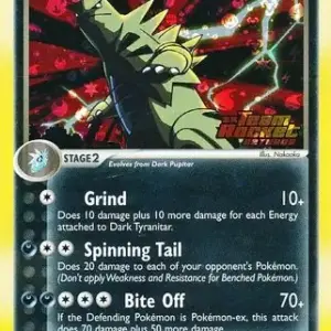 EX Team Rocket Returns - 019/109 - Dark Tyranitar - Reverse Holo (Lightly Played)