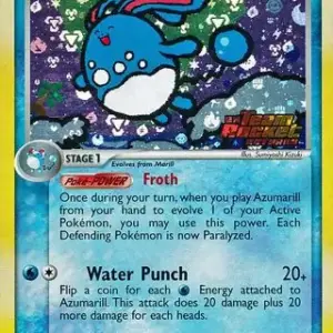 EX Team Rocket Returns - 001/109 - Azumarill - Reverse Holo (Near Mint -)