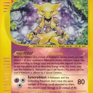 Expedition - 001/165 - Alakazam - Reverse Holo
