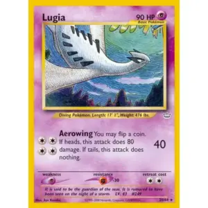 Neo Revelation - 20/64 - Lugia - Rare (Moderately Played)