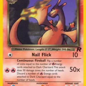 Team Rocket - 21/82 - Dark Charizard - Rare (Moderately Played)