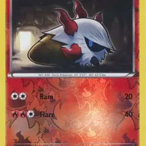 Dark Explorers - 021/108 - Larvesta - Reverse Holo