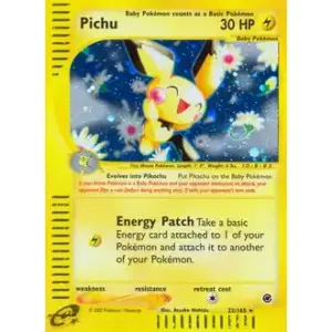 Expedition - 022/165 - Pichu - Holo (Damaged)