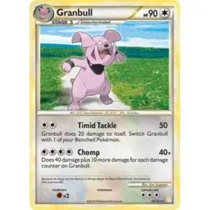 HeartGold & SoulSilver - 022/123 - Granbull - Rare