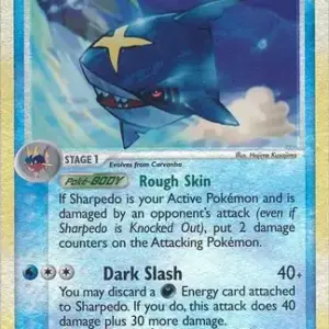 EX Ruby & Sapphire - 022/109 - Sharpedo - Reverse Holo