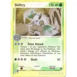 EX Sandstorm - 022/100 - Shiftry - Reverse Holo