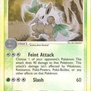 EX Sandstorm - 022/100 - Shiftry - Reverse Holo