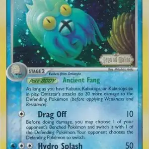 EX Legend Maker - 23/92 - Omastar - Reverse Holo Rare