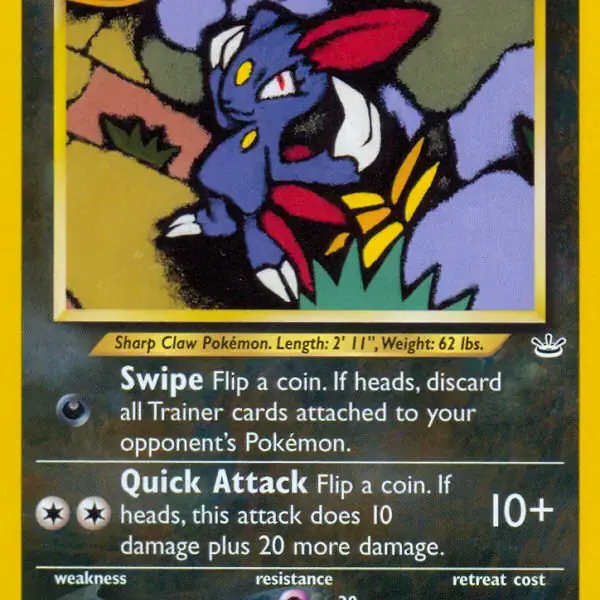 Neo Revelation - 24/64 - Sneasel - Rare (Moderately Played)