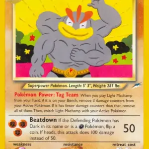 Neo Destiny - 025/105 - Light Machamp - Rare