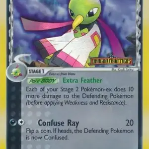 EX: Dragon Frontiers - 025/101 - Xatu (delta species) - Reverse Holo