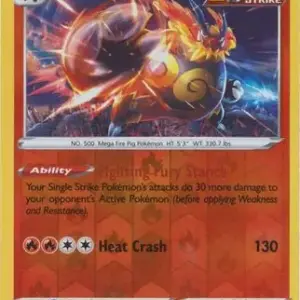 Battle Styles - 025/163 - Emboar Reverse Holo