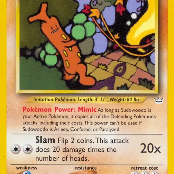 Neo Revelation - 26/64 - Sudowoodo - Rare