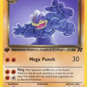 Team Rocket - 27/82 - Dark Machamp - 1st Edition - Rare