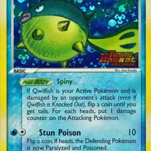 EX Team Rocket Returns - 027/109 - Qwilfish - Reverse Holo (Near Mint -)