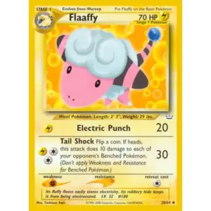 Neo Revelation - 28/64 - Flaaffy (Lightly Played)