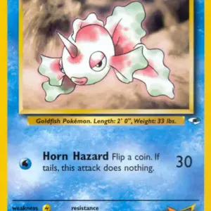 Gym Heroes - 030/132 - Misty's Goldeen (lv 8) - Rare