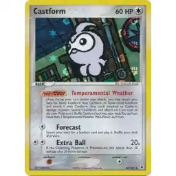 EX Hidden Legends - 30/101 - Castform - Reverse Holo (Lightly Played)