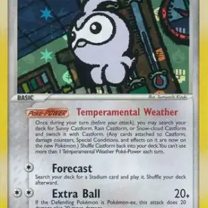 EX Hidden Legends - 30/101 - Castform - Reverse Holo (Lightly Played)