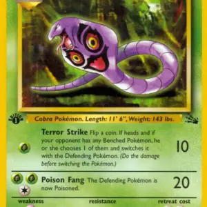 Fossil - 31/62 - Arbok - 1st Edition