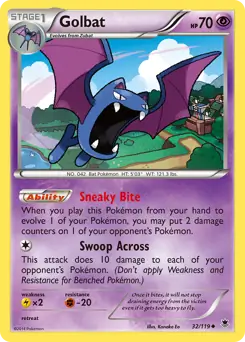 XY Phantom Forces - 032/119 - Golbat
