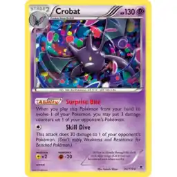 XY Phantom Forces - 033/119 - Crobat - Rare
